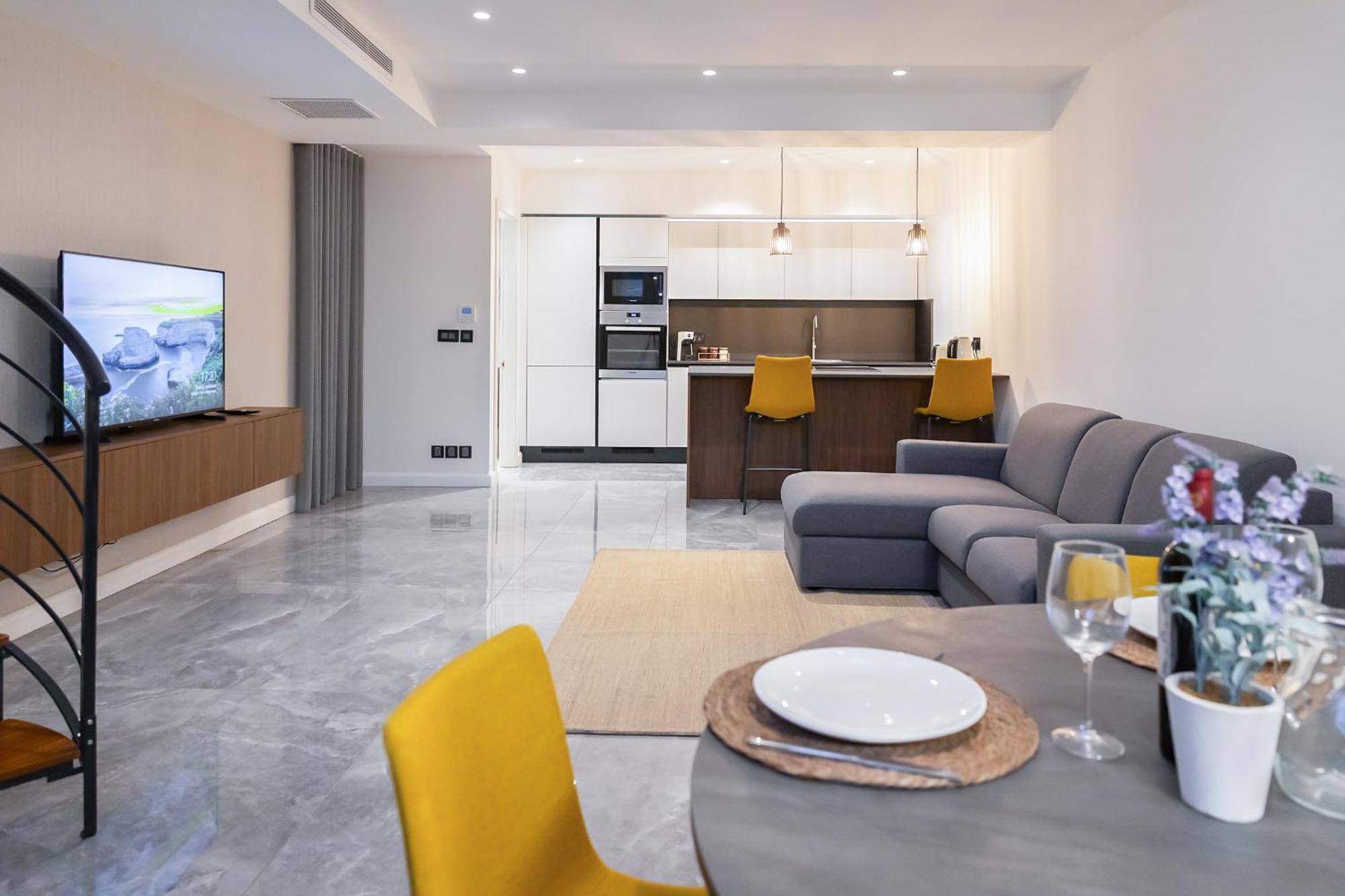 Florette Suite 1Br With Stunning Lounge Terrace By Arcobnb อิล-เฟอร์ยานา ภายนอก รูปภาพ